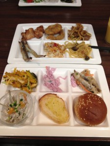 最初から2皿