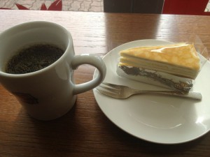 ブレンドコーヒー&ミルクレープ