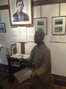 茶屋併設の滝廉太郎資料館