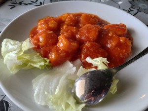 エビチリ