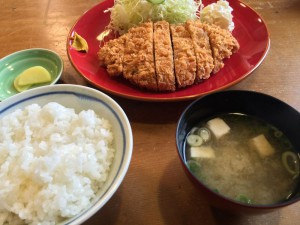 とんかつ定食(大)
